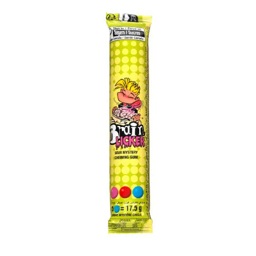 Brain Licker Sour Mystery Gum 36 Stück im Karton