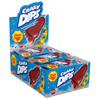 Chupa Chups Crazy Dips Cola 24 Beutel im Karton