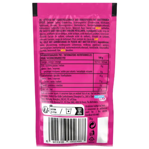 Chupa Chups Crazy Dips Erdbeere 24 Beutel im Karton