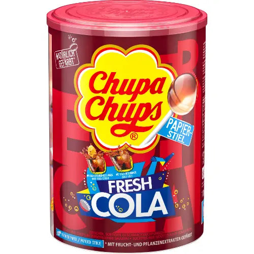 Chupa Chups Fresh Cola 100 Stück in der Dose