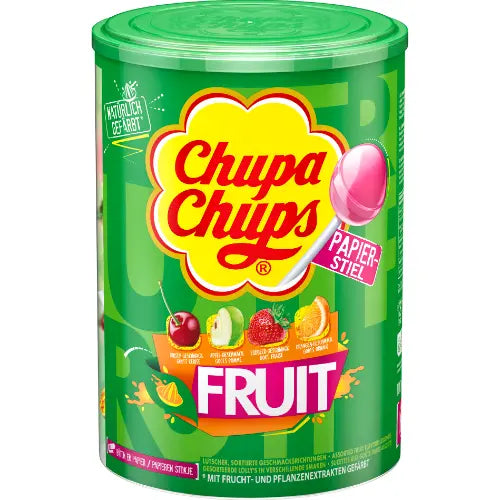 Chupa Chups Frucht 100 Stück in der Dose