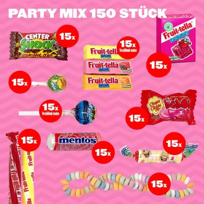 Chupa Chups Party-Mix – 150er XXL Vorratspackung für Events & Feiern