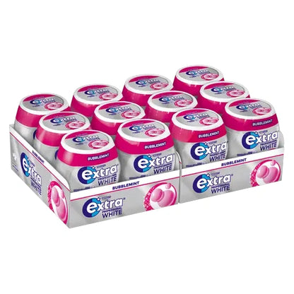 Wrigley's Extra Professional White Bubblemint 12x 50 Dragees