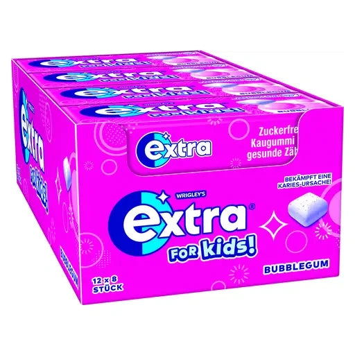 Wrigley's Extra for Kids 12 x 8 Dragees im Karton
