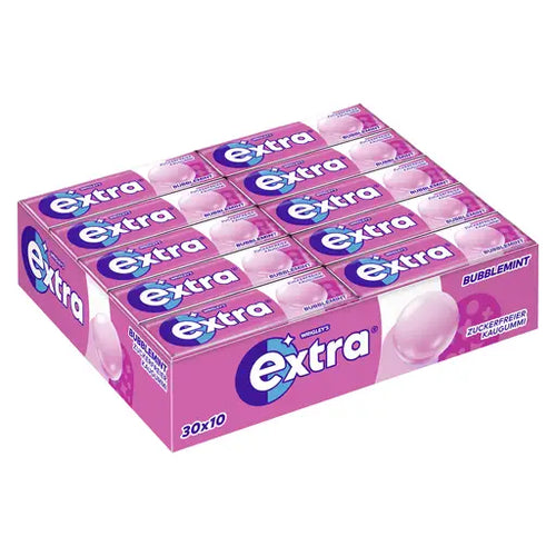 Extra® Bubblemint 10 Dragees 30x10St. im Karton - Produktbild