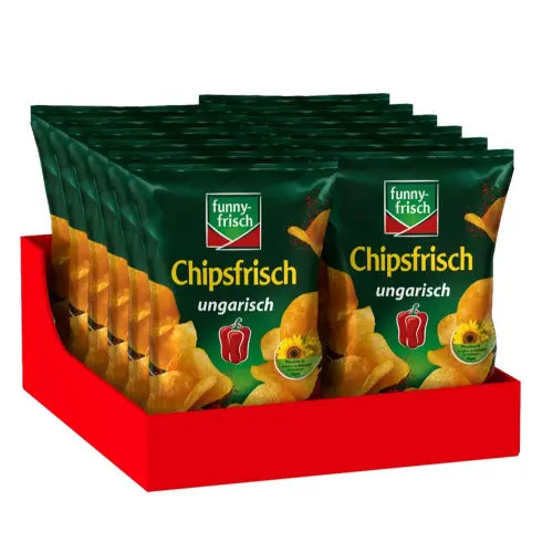 Funnyfrisch 12xChipsfrisch Ungarisch (40g)
