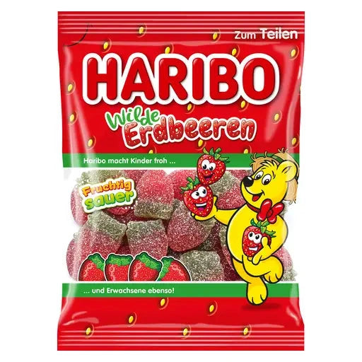 Haribo Wilde Erdbeeren 175g im Beutel