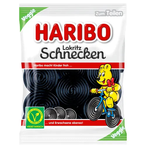 Haribo Lakritz Schnecken 175g