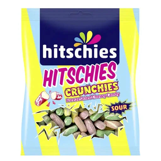 hitschies Crunchies Sour Mix 16x75g im Karton