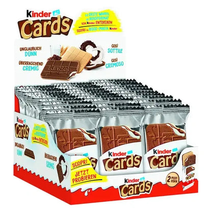 Ferrero Kinder Cards 2er 30 Stück im Karton