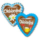 Lebkuchenherzen Oktoberfest 10 Stück á 80g