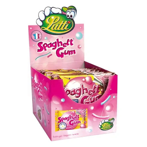 Lutti Spaghetti Gum Tutti 24 Stück im Karton
