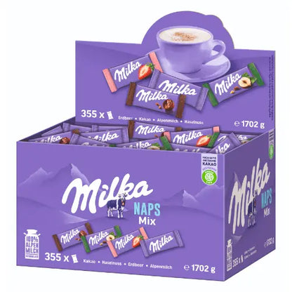 Milka Naps Mix 355 Stück im Display