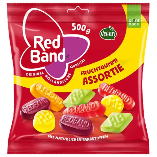 Red Band Fruchtgummi Assortie 500g im Beutel