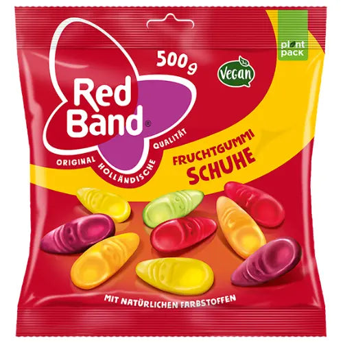 Red Band Fruchtgummi Schuhe 500g im Beutel