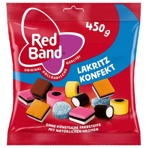 Red Band Lakritz Konfekt 450g im Beutel