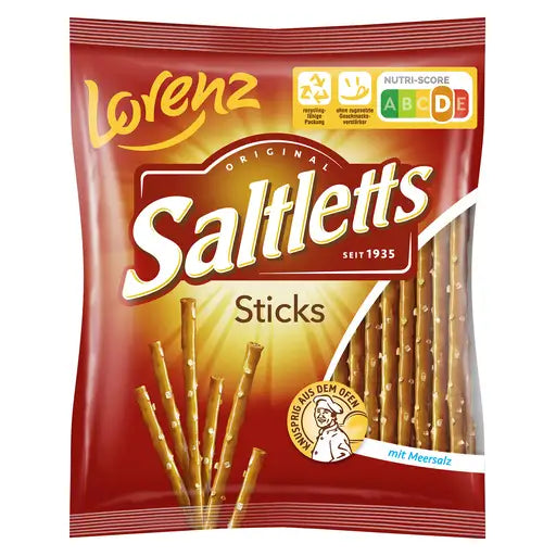 Saltletts Sticks Classic 12x150g im Karton - Produktbild einzeln