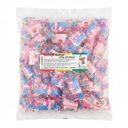 Schaumzucker Sponge Mallow einzeln verpackt 45 Stück im Beutel