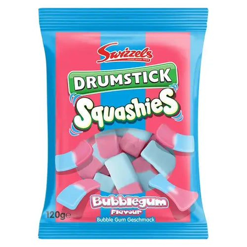 Swizzels Drumstick Squashies Bubblegum 120g im Beutel