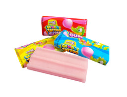 Sweet Flash Go Wild! Tattoo Gum 200 Stück im Karton