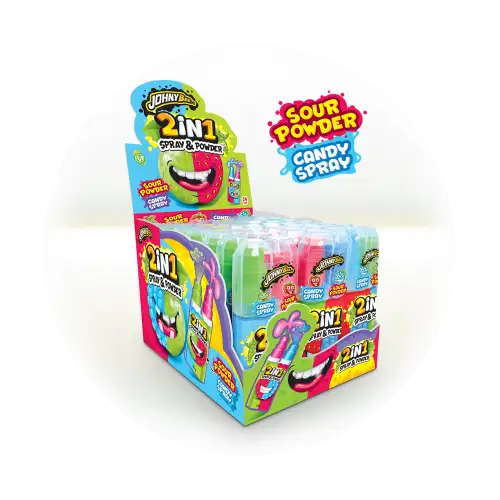 Johny Bee 2 in 1 Spray & Powder 24 Stück im Karton